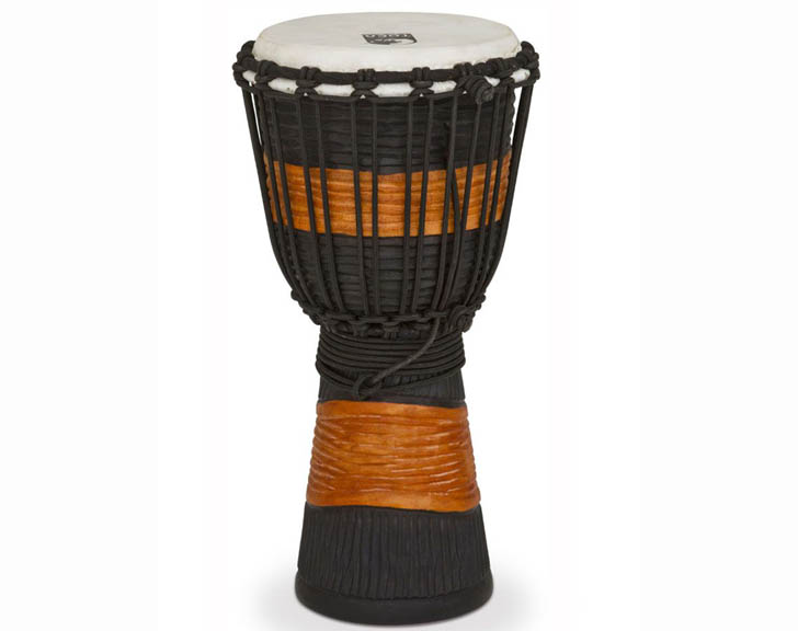 Toca Street Series Djembe Black/Brown Small (RB-TSSDJSB)