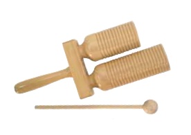 Guiro Tone Block Two Tone (WMC-WB9901) Buy 3pce Packs @ $10.00pce  Singles