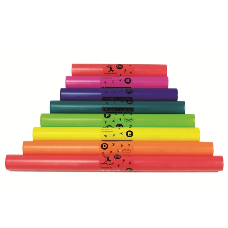 Boomwhackers 8-Note C Major Diatonic Set (BWDG)