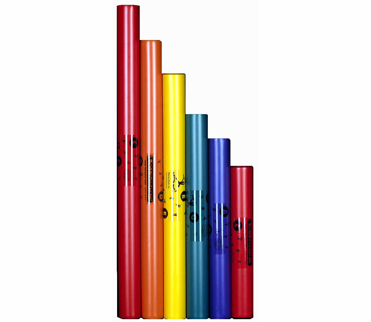 Boomwhackers 6 – Note C major Pentatonic Set