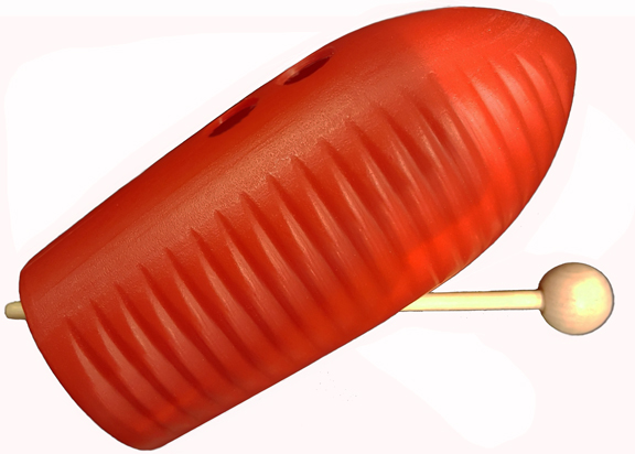 Mini Guiro – Durable Plastic w/Mallet (WMC-GU7101)   NEW!!