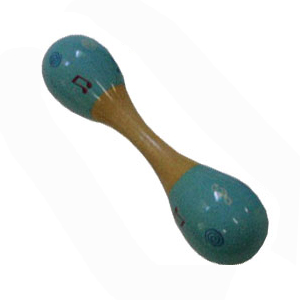 Double Wood Mini Maraca (RB1240)