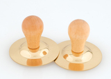 Finger Cymbals with Wooden Handles pair (WMC-CY5201)