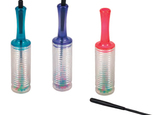 Plastic Guiro Shaker (WMC-SH5001) Buy 3pce Packs @ $4.59ea (1 of ea color) or Single pcs.