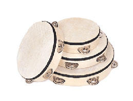 Wood Rim Tambourines